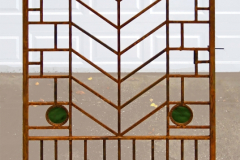 Craftsman Gate with Glass