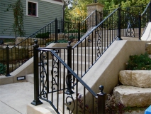 Victorian Railing looking up